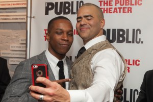 Lin-Manuel Miranda and The Handsome Cast of <em>Hamilton</em> Celebrate Opening Night at the Public Theater