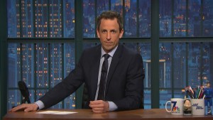 Seth Meyers Tells a Story About Broadway's <em>Doctor Zhivago</em> on <em>Late Night</em>