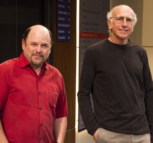 Larry David Passes <em>Fish in the Dark</em> Baton to <em>Seinfeld</em> Star Jason Alexander