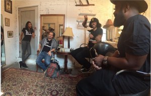 <em>Hamilton</em>'s Lin-Manuel Miranda, Renée Elise Goldsberry, and Daveed Diggs Represent at BET Cypher