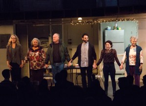 <em>The Humans</em>, Starring Reed Birney and Jayne Houdyshell, Celebrates Opening Night