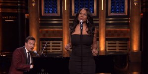 Lounge Duo Audra McDonald and Jimmy Fallon Sing More Yahoo! Answers