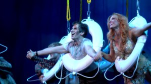 There's Some "Hot Stuff" Going on in This Footage From Broadway's <em>Disaster!</em>