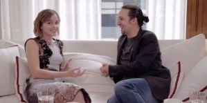 <em>Hamilton</em>'s Lin-Manuel Miranda and <em>Harry Potter</em>'s Emma Watson "Drop the Beat"