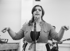 Alysha Umphress, James Barry, and More Rehearse Paper Mill's <em>Pump Boys and Dinettes</em>