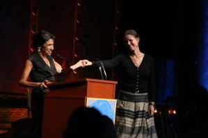 Julie Taymor Honors Kathryn Hunter at the Theatre for a New Audience Gala