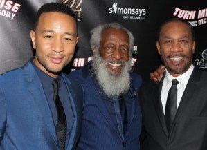 John Legend, Jennifer Hudson Celebrate Joe Morton, Dick Gregory, and <em>Turn Me Loose</em>