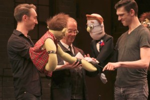 Joel Grey Helps <em>Avenue Q</em>'s Rod and Ricky Renew Their Wedding Vows