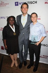 Amina Faye and Josh Strobl Win the 2016 National High School Musical Theatre Awards