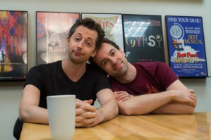 Rob McClure and Josh Grisetti Bro Out as <em>Something Rotten!</em>'s New Bottom Brothers