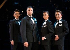 Jaime Camil and Stars of Broadway's <em>Chicago</em> Meet All-Female Japanese Company