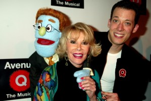 A Look Back as Joan Rivers, Jimmy Fallon, Sara Bareilles, and More Visit <em>Avenue Q</em>