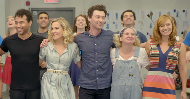 The Cast of Holiday Inn Breaks Out the Tap Shoes and Jump Ropes in ...