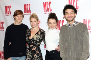 Lucas Hedges, Ari Graynor, and the Stars of MCC Theater's <em>Yen</em> Meet the Press