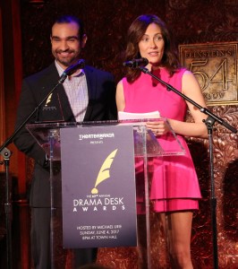 Laura Benanti and Javier Muñoz Announce 2017 Drama Desk Award Nominations