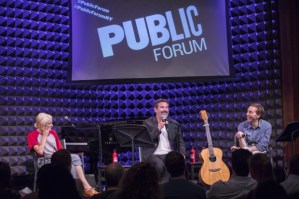Benj Pasek, Justin Paul, and More Participate in <em>Public Forum: A Festival of Songwriting</em>