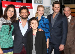 Christian Borle, Andrew Rannells, and Tight-Knit Family of <em>Falsettos</em> Reunite