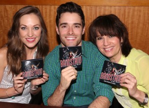 Laura Osnes, Corey Cott, and Cast of <em>Bandstand</em> Sign Original Cast Recording