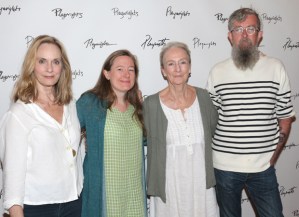 Kathleen Chalfant, Lisa Emery, and More at First Rehearsal for <em>For Peter Pan</em>