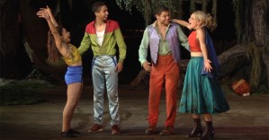 A Magical First Look at Annaleigh Ashford and Danny Burstein in <em>A Midsummer Night's Dream</em>