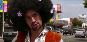 Lin-Manuel Miranda Performs <em>Hair</em> With James Corden's Crosswalk Ensemble