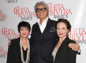 Megan Sikora, Andy Blankenbuehler, Tommy Tune Take Home 2017 Chita Rivera Awards