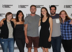 Wilson Bethel, Alex Mickiewicz, and Company of <em>The Last Match</em> Meet the Press