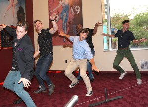 Cast of <em>When Pigs Fly</em> Perform For the Press