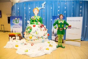 Buddy the Elf Enshrined in Rice Krispies Treats