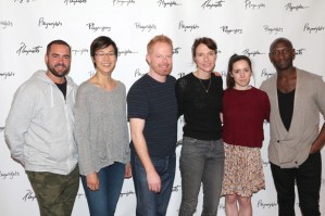 Jesse Tyler Ferguson and Cast of <em>Log Cabin</em> Meet the Press