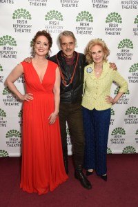 Melissa Errico and Jeremy Irons at Irish Repertory Theatre Gala
