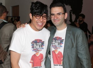 Joe Iconis, Will Roland, George Salazar Celebrate <em>Be More Chill</em> Box Office Opening