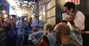 David Yazbek and His <em>Band's Visit</em> Band Celebrate Tony Wins With Impromptu Concert