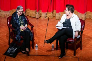Supreme Court Justice Ruth Bader Ginsburg Participates in <em>The Originalist</em> Talkback