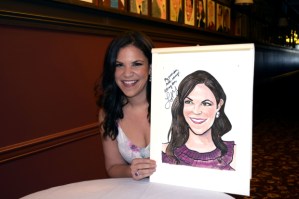 <em>Carousel</em> Tony Winner Lindsay Mendez Receives a Sardi's Portrait