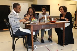 Go Inside Rehearsals for <em>Eve's Song</em> at the Public Theater