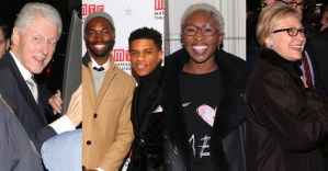 Hillary Clinton, Cynthia Erivo, Leslie Odom Jr., and More at <em>Choir Boy</em> Opening
