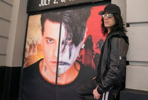 See Criss Angel With His Broadway Front of House