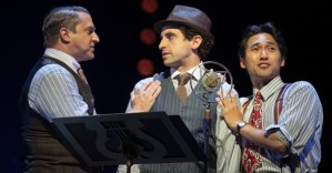 Raúl Esparza and Brandon Uranowitz Liven Up Sondheim's <em>Road Show</em>