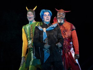 See Jelani Alladin, Krysta Rodriguez, and Roger Bart in Disney's <em>Hercules</em>
