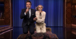 Kristen Bell Shows Off Her Vocal Chops in a Disney Medley With Jimmy Fallon