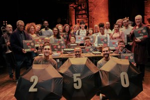 <em>Hadestown</em> Celebrates 250 Performances on Broadway