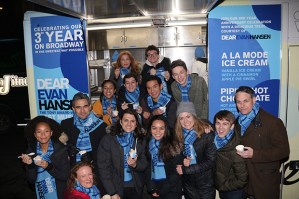 <em>Dear Evan Hansen</em> Marks 3rd Broadway Anniversary With Ice Cream Party