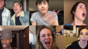 EXCLUSIVE: Watch Lesli Margherita and <em>Little Did I Know</em> Podcast's Quarantine Performance
