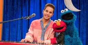 Ben Platt Sings a Duet With the Cookie Monster on Elmo's New Talk Show