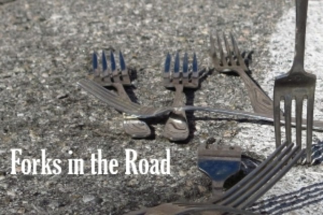 15 minute musicals forks in the road logo 48933