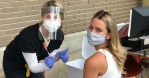 Milestone 10,000th Covid-19 Jab Administered at Arena Stage Vaccination Site