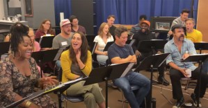 Watch Sara Bareilles and Broadway <em>Waitress</em> Cast Sing "Opening Up" on First Day of Rehearsal