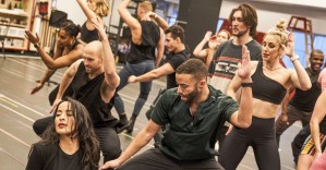 Watch: In Rehearsal for the <em>Moulin Rouge!</em> Tour, Starring Courtney Reed and Conor Ryan