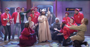 Watch: <em>SNL</em> Sends Up the Subway in Broadway Musical Mash-Up